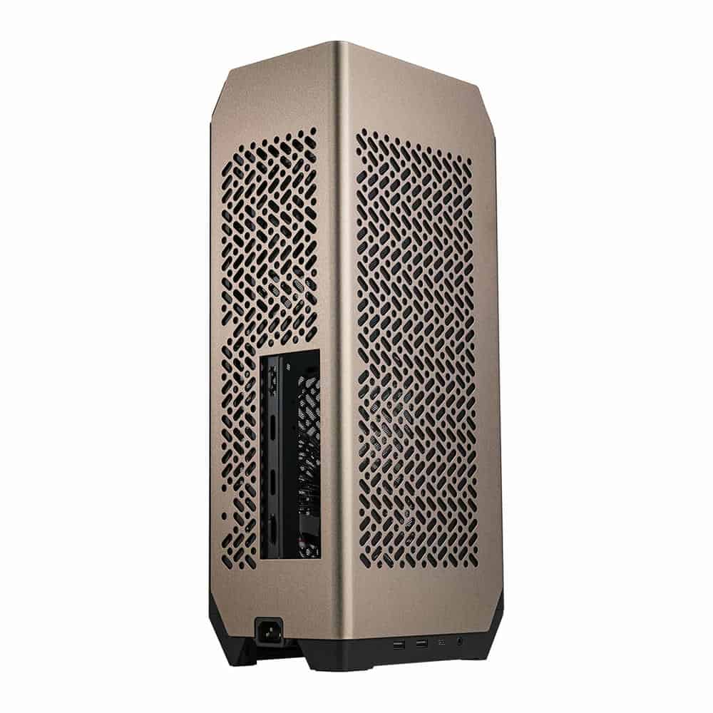 (image for) Cooler Master Ncore 100 MAX Bronze Mini Tower PC Gaming Case with 850W SFX PSU and 120mm AIO Cooler